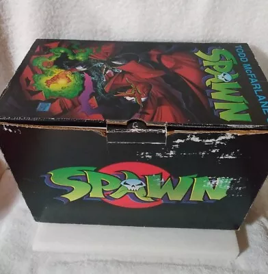 Buy Vintage Todd Mcfarlane's Spawn Collectors Box 1992 Used Empty Comic Book Short • 237.17£