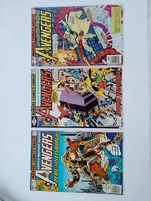 Buy Avengers Lot #192 193 194 (Marvel 1979) Mark Jewelers Variant Vision Wonder Man • 13.59£