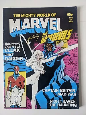 Buy Mighty World Of Marvel The Daredevils #9 1984 Alan Moore Captain Britain • 10£