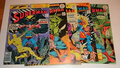 Buy Superman #303,309,311,325,326  Vg-fn  1975-77 • 15.11£