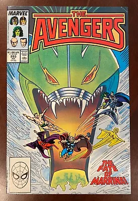 Buy AVENGERS #293 (1988) F/VF KEY 1st Appearance Of Chairman Kang!!! Marvel Comics • 5.60£