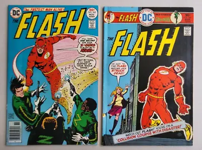 Buy The Flash Lot Of 2 Mid-grade Bronze Age Comics 240, 245 • 9.49£