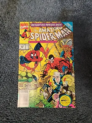 Buy 1991 Marvel Comics The Amazing Spider-Man #343 NEWSSTAND VG/FN+ • 4.73£