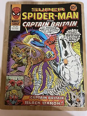 Buy Stan Lee Presents Super Spiderman And Captain Britain No #236 Aug 17 1977 • 5£