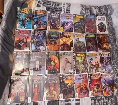 Buy Huge Star Wars Comic Lot Collection Complete Runs, Key Issue. Bagged And Boarded • 60£