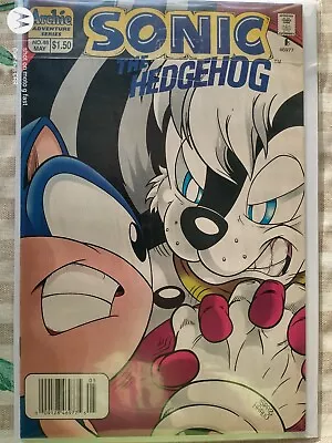 Buy Sonic The Hedgehog #46 Archie Adventure Series '97 Newsstand May Issue • 46.65£