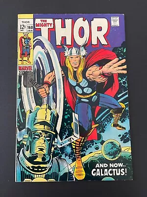 Buy Thor #160 - Galactus Appearance (Marvel, 1969) VF+/NM • 115.50£