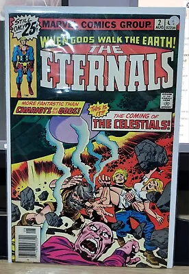 Buy Marvel Comics #2 Group When Gods Walk The Earth The Eternals (TheCelestials!) • 34.99£