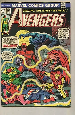 Buy The Avengers #126 VG/FN  Black Panther, The Klaw  Marvel Comics  D6 • 5.55£
