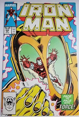 Buy Iron Man #223 (Marvel Comics 1987) 1st Rae LaCoste, Donald  Donny  Gill Blizzard • 3.15£