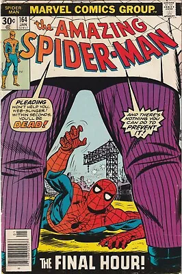 Buy Amazing Spider-man #164 (marvel 1977) Kingpin Cover! 🔑 Bronze Age! 🔥 • 6.32£
