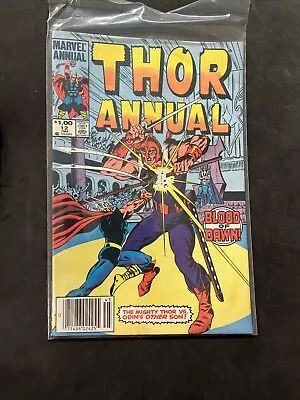 Buy Mighty Thor Annual #12 Newsstand Variant ~ NEAR MINT NM ~ 1984 Marvel Comics • 11.86£
