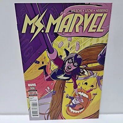 Buy Ms. Marvel #6 Marvel Comics 2016 VF/NM • 1.20£