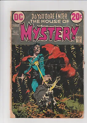 Buy House Of Mystery #211 G- DC Comic 1973 Wrightson • 3.99£