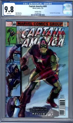 Buy Captain America #695  #D Cover Alex Ross Iron Man #126 Cover Homage   CGC 9.8 • 31.66£