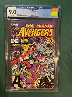 Buy Avengers #246 1st App Maria Rambeau 1984 CGC 9.0 Starfox She-Hulk Marvel Comics • 30.04£