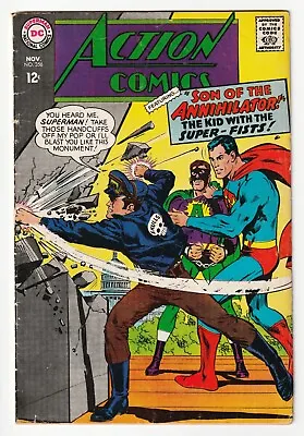 Buy ACTION COMICS #356, Fine 5.5 Neal Adams Cover, 1967, DC, 1st Print • 9.61£