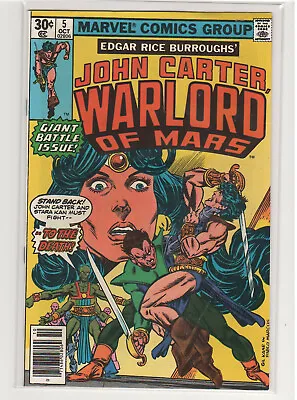 Buy John Carter Warlord Of Mars #5 9.2 • 12.89£