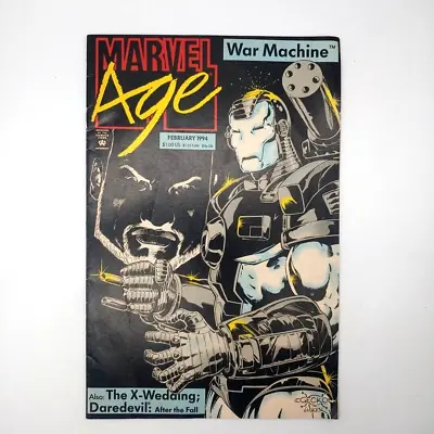 Buy Marvel Age #133 X Wedding + War Machine Rare Feat Daredevil Marvel Comics 1994 • 7.99£