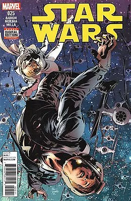 Buy Star Wars Comic 025 Marvel 2017  Aaron Molina Milla Last Flight Of The Harbinger • 3.95£