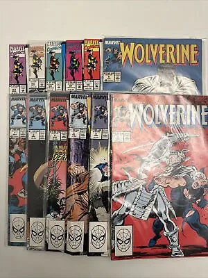 Buy 12 X Marvel Comics - Wolverine - Issues 2,3,4,5,6,7,8,56,57,59,62,63 1989-1992 • 4.99£