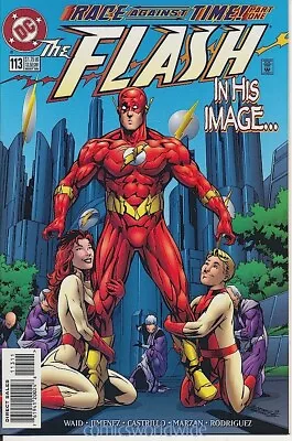 Buy Flash #113 (1996 2nd Series) NM, Race Against Time, Wally World • 1.18£