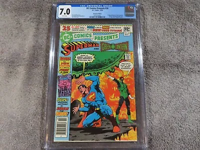 Buy 1980 DC Comics DC COMICS PRESENTS #26 - 1st Ap. Of NEW TEEN TITANS - CGC 7.0 • 119.50£