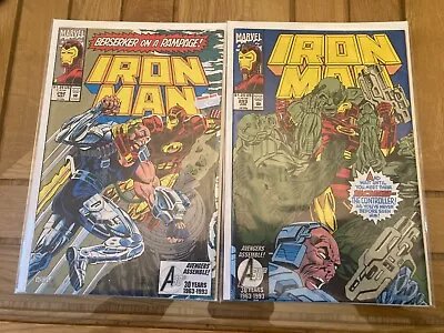 Buy Iron Man #292-293, Marvel Comics 1993, Very Good Condition • 8£