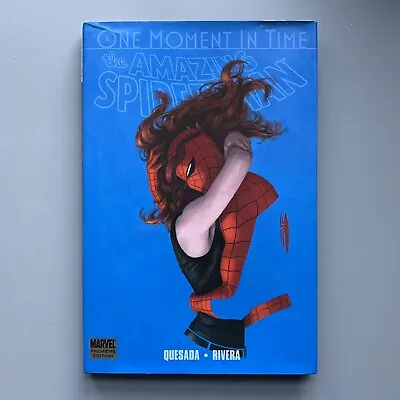 Buy Amazing Spider-Man One Moment In Time Hardcover Premiere Edition Quesada HC • 14.47£