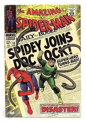Buy Amazing Spider-Man #56 VG- 3.5 1968 1st App. Captain Stacy • 43.17£