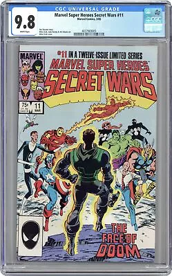 Buy Marvel Super Heroes Secret Wars #11D CGC 9.8 1985 4037969005 • 111.93£