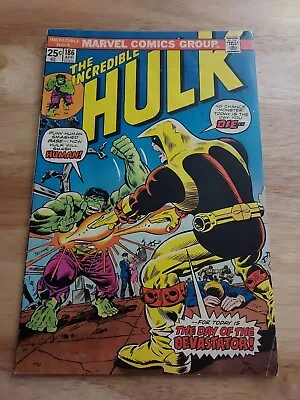 Buy Incredible Hulk #186 (1975) 5.0 VG/FN  -Appers Devastator!  • 8.70£