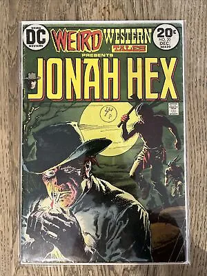 Buy DC Comics Weird Western Tales Jonah Hex #20 1973 Bronze Age • 24.99£