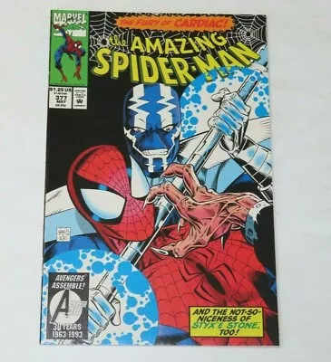 Buy Amazing Spider Man #377 9.4 NM WP Marvel Comics 1993 Dust To Dust Mark Bagley • 6.39£