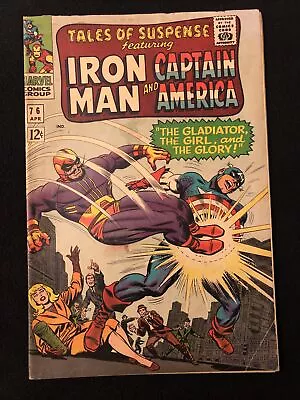 Buy Tales Of Suspense 76 4.5 1966 Marvel Iron Man Captain America No • 22.12£