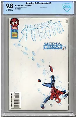 Buy Amazing  Spider-Man  # 408   CBCS  9.8   NMMT   White Pgs   9/96   Mysterio App. • 55.97£