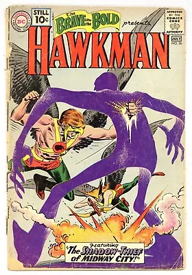 Buy Brave And The Bold 36 NO BACK COVER 1st Shadow-Thief! 3rd Hawkman! 1961 DC N746 • 19.77£