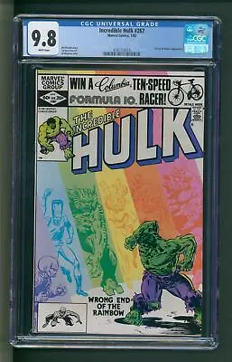 Buy Incredible Hulk #267 CGC 9.8 White Pages Rogues Gallery Cover • 149.85£
