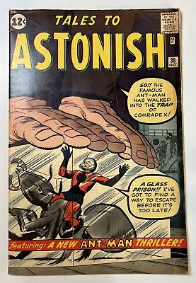 Buy Tales To Astonish #36 Marvel 1962 Ant Man • 175.89£