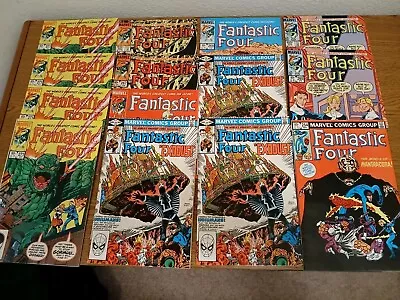 Buy Fantastic Four Comic Lot Of 14:  240,254,265,267,269,271,272 • 19.77£