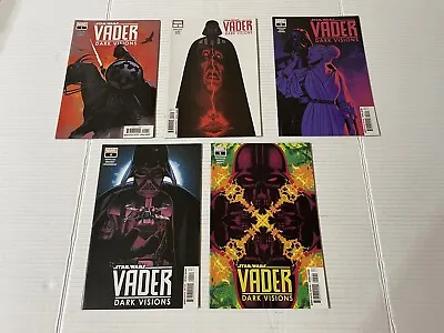 Buy Star Wars Vader Dark Visions #1-5 (Marvel, 2019) Complete Set 1 2 3 4 5 Full Run • 26.07£