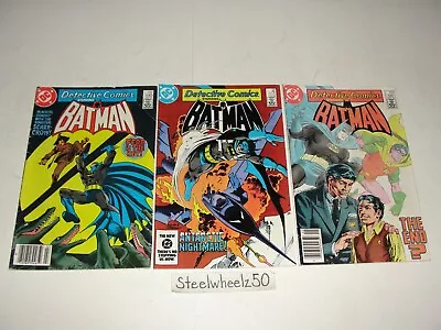 Buy Detective Comics 3 Comic Lot DC 1984 #540 541 542 Batman Green Arrow Robin Colan • 16.08£