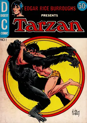 Buy Rare Dc Comics Digest Tarzan #1 Pocket Comic • 7.99£