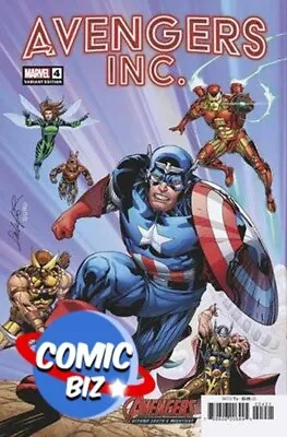 Buy Avengers Inc #4 (2023) 1st Printing *larroca Avengers 60th Variant Cover* • 4.15£