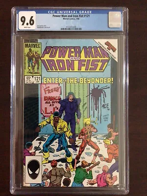 Buy CGC 9.6 Power Man And Iron Fist 121 Secret Wars White Pages • 40.55£