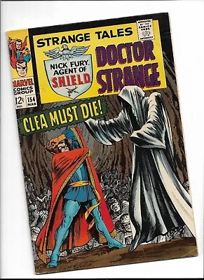 Buy Strange Tales #154 F+, Steranko Shield- 1st Dreadnought, Dr Strange Umar • 22.87£