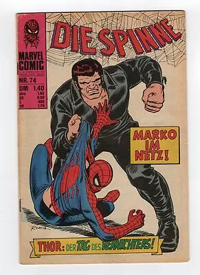 Buy 1969 Marvel Amazing Spider-man #73 1st Silvermane, Man-mountain Marko Key German • 94.98£