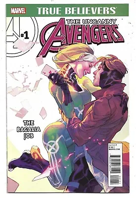 Buy Uncanny Avengers #5 Rogue & Gambit True Believers #1 Reprint NM (2016) Marvel • 4.50£