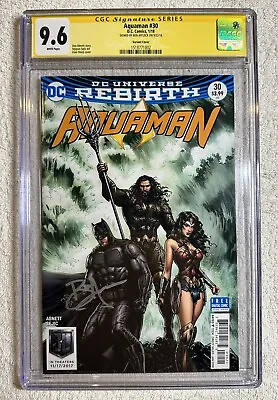 Buy Aquaman #30 CGC SS 9.6 Movie Variant Signed By Ben Affleck Batman Justice League • 770.38£