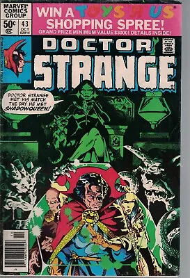 Buy 1980 Doctor Strange #43 -  1st ShadowQueen - Stored Since Purchase • 9.93£